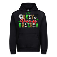 Black busy raising ballers soccer Urban Hoodie - Zillion Design Studio