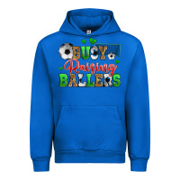 Cobalt busy raising ballers soccer Urban Hoodie - Zillion Design Studio
