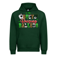 Forest Green busy raising ballers soccer Urban Hoodie - Zillion Design Studio