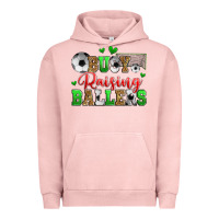 Pigment Salmon busy raising ballers soccer Urban Hoodie - Zillion Design Studio