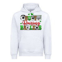 White busy raising ballers soccer Urban Hoodie - Zillion Design Studio