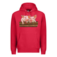Cardinal barn pigs Premium Hoodie - RanaPortraitStore