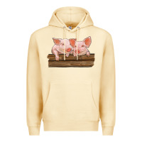 Pina Colada barn pigs Premium Hoodie - RanaPortraitStore
