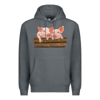 Rock barn pigs Premium Hoodie - RanaPortraitStore