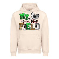 Sandshell my heart is on that field soccer Urban Hoodie - Zillion Design Studio