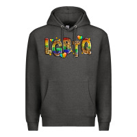 Charcoal Heather lgbtq Premium Hoodie - Zillion Design Studio