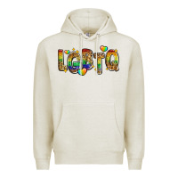 Oatmeal Heather lgbtq Premium Hoodie - Zillion Design Studio