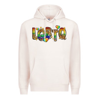 Pale Pink lgbtq Premium Hoodie - Zillion Design Studio