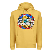 Antique Gold this is god's country Premium Hoodie - AdoDesignShop