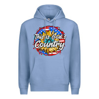 Colony Blue this is god's country Premium Hoodie - AdoDesignShop