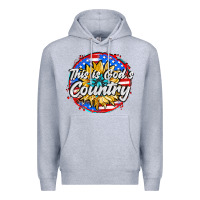 Heather Grey this is god's country Premium Hoodie - AdoDesignShop
