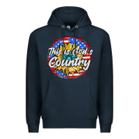 Navy this is god's country Premium Hoodie - AdoDesignShop