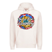 Pale Pink this is god's country Premium Hoodie - AdoDesignShop