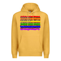 Mustard lgbtq and usa flag Premium Hoodie - Zillion Design Studio