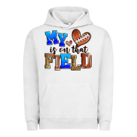 Pigment Lunar Rock my heart is on that field american football Urban Hoodie - Zillion Design Studio
