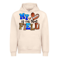 Sandshell my heart is on that field american football Urban Hoodie - Zillion Design Studio