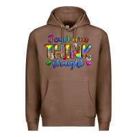 Chestnut i can't even think straight Premium Hoodie - Zillion Design Studio