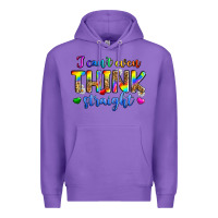 Purple i can't even think straight Premium Hoodie - Zillion Design Studio