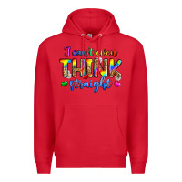 Red i can't even think straight Premium Hoodie - Zillion Design Studio