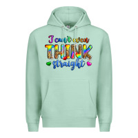 Seafoam i can't even think straight Premium Hoodie - Zillion Design Studio