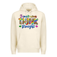 Tofu i can't even think straight Premium Hoodie - Zillion Design Studio