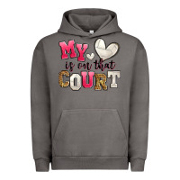 Pigment Tornado my heart is on that court volleyball Urban Hoodie - Zillion Design Studio