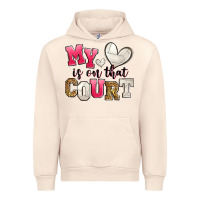 Sandshell my heart is on that court volleyball Urban Hoodie - Zillion Design Studio