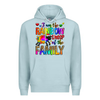 Blue Mist i am the rainbow sheep of the family Premium Hoodie - Zillion Design Studio