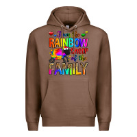 Chestnut i am the rainbow sheep of the family Premium Hoodie - Zillion Design Studio