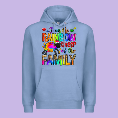 I Am The Rainbow Sheep Of The Family Premium Hoodie Designed By Zillion Design Studio