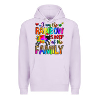 Lilac i am the rainbow sheep of the family Premium Hoodie - Zillion Design Studio