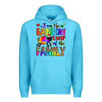 Ocean Blue i am the rainbow sheep of the family Premium Hoodie - Zillion Design Studio