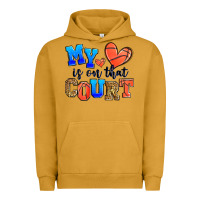 Pigment Peanut Butter my heart is on that court basketball Urban Hoodie - Zillion Design Studio