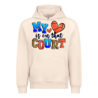 Sandshell my heart is on that court basketball Urban Hoodie - Zillion Design Studio