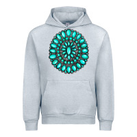 Heather Grey gemstone jewelry Urban Hoodie - RanaPortraitStore