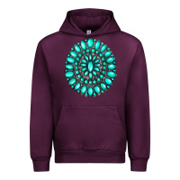 Mauve Wine gemstone jewelry Urban Hoodie - RanaPortraitStore