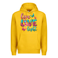 Lemon Live Love Fight Breast Cancer Premium Hoodie - texasbilliewilder