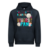 Navy i will always be your biggest fan volleyball Urban Hoodie - Zillion Design Studio