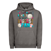 Pigment Tornado i will always be your biggest fan volleyball Urban Hoodie - Zillion Design Studio
