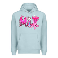 Blue Mist Medical Laboratory Technician Breast Cancer Premium Hoodie - texasbilliewilder