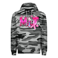 Slate Camo Medical Laboratory Technician Breast Cancer Premium Hoodie - texasbilliewilder