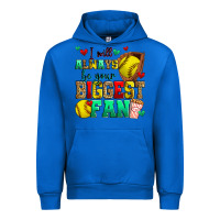 Cobalt i will always be your biggest fan softball Urban Hoodie - Zillion Design Studio