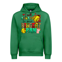 Emerald i will always be your biggest fan softball Urban Hoodie - Zillion Design Studio