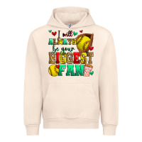 Sandshell i will always be your biggest fan softball Urban Hoodie - Zillion Design Studio
