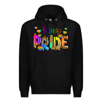 Black happy pride Premium Hoodie - Zillion Design Studio
