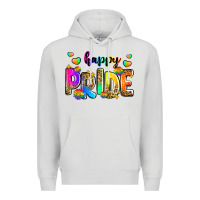 Dove Grey happy pride Premium Hoodie - Zillion Design Studio