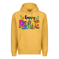 Mustard happy pride Premium Hoodie - Zillion Design Studio