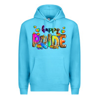 Ocean Blue happy pride Premium Hoodie - Zillion Design Studio
