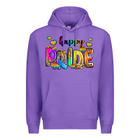 Purple happy pride Premium Hoodie - Zillion Design Studio