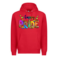 Red happy pride Premium Hoodie - Zillion Design Studio